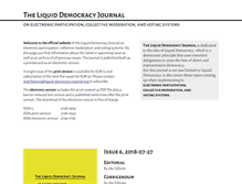 Tablet Screenshot of liquid-democracy-journal.org